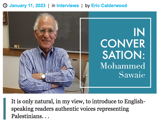 Asymptote interview by Eric Calderwood with Mohammed Sawaie